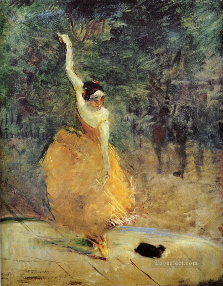 the spanish dancer 1888 Toulouse Lautrec Henri de Oil Paintings